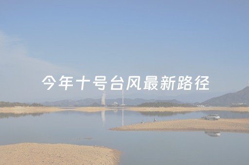 今年十号台风最新路径（今年十号台风在哪里登陆）