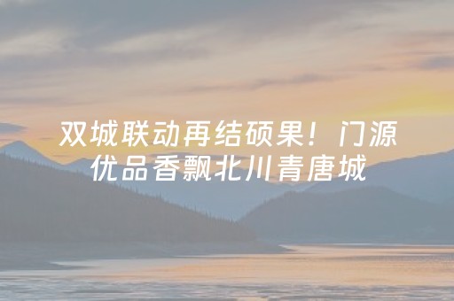 双城联动再结硕果！门源优品香飘北川青唐城