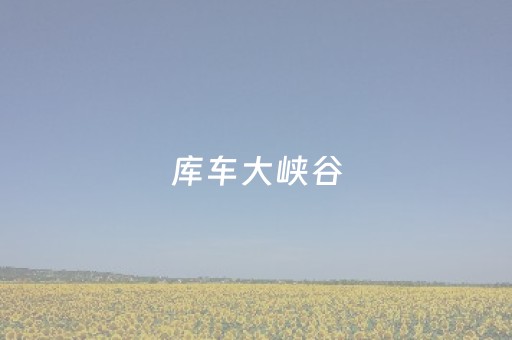 库车大峡谷（库车大峡谷
地质公园）