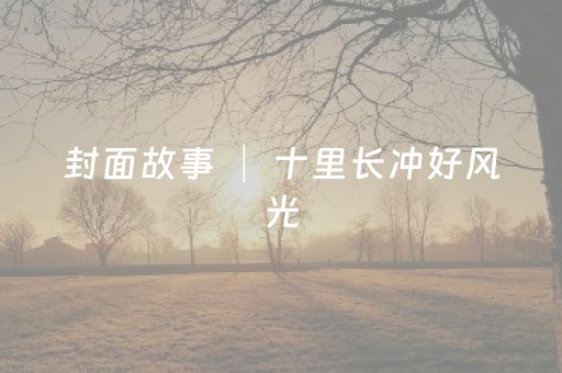 封面故事 │ 十里长冲好风光