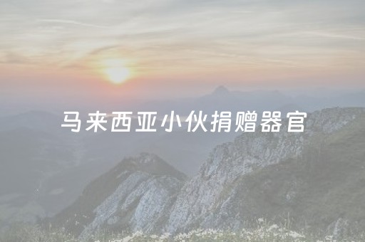 马来西亚小伙捐赠器官，为五名中国人带来新生