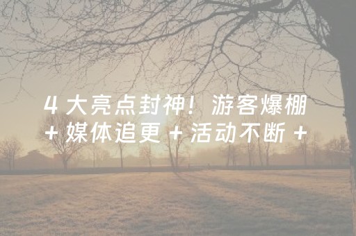 4 大亮点封神！游客爆棚 + 媒体追更 + 活动不断 + 服务贴心，春节园博园太火了！