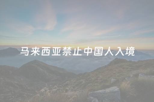 马来西亚禁止中国人入境（马来西亚限制中国人入境）