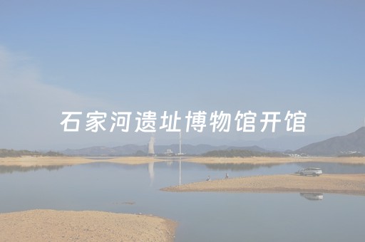 石家河遗址博物馆开馆