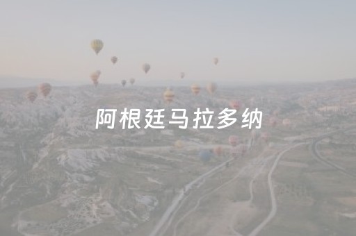 阿根廷马拉多纳（阿根廷马拉多纳纪念版球衣）